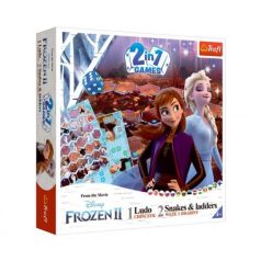 Trefl  Frozen 2. - 2 az 1 ben Ludo + Kígyók és létrák