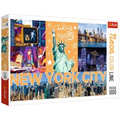 Trefl-Neon Color Line- New York City-1000 darabos puzzle