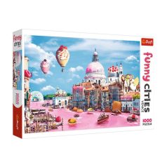   Trefl-Funny Cities- Édességek Velencében-1000 darabos puzzle