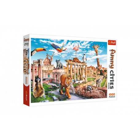 Trefl-Funny Cities-Vad Róma-1000 darabos puzzle