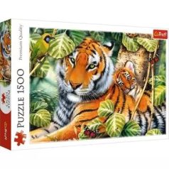  Trefl  Két tigris 1500 darabos puzzle 