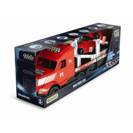  Wader  Magic Truck - F1 autó szállító kamion - piros