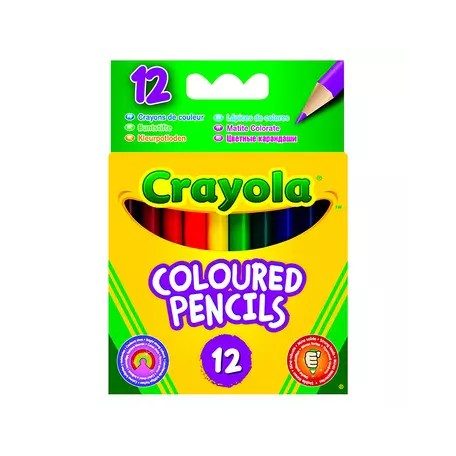  Crayola 12 db-os félhosszú színes ceruza