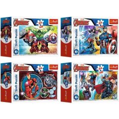   Trefl Marvel bosszúállók: 54 db-os mini puzzle - többféle