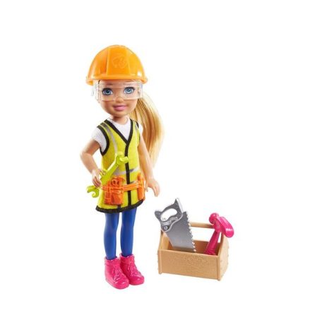 Barbie-Chelsea karrierbaba - építőmunkás