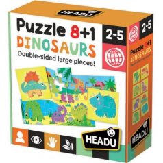 Headu - 8+1 kétoldali puzzle - Dinoszauruszok