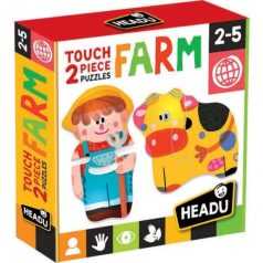 Headu - 2 részes Forma puzzle - Farm